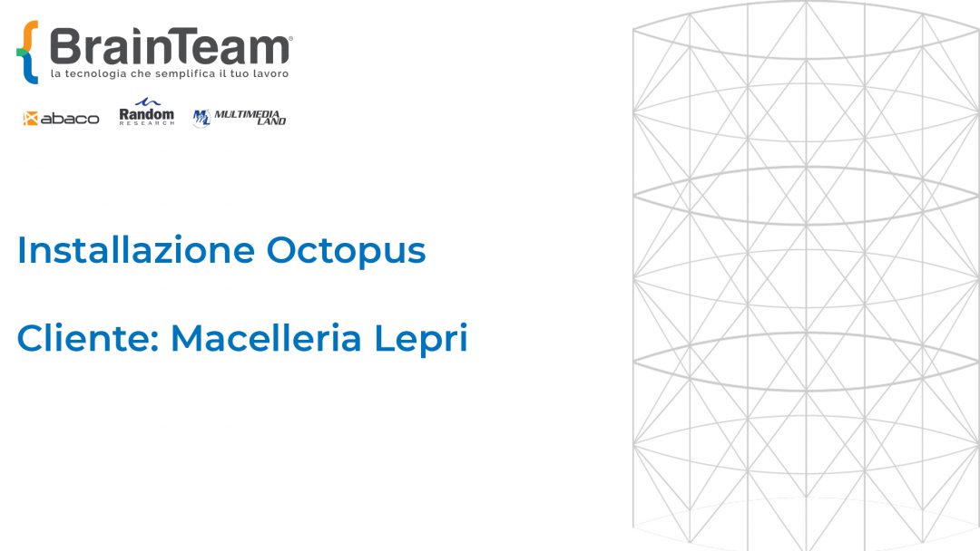 Installazione Octopus Braceria Lepri